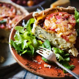 Ham and Cheese Pie Recipe Image